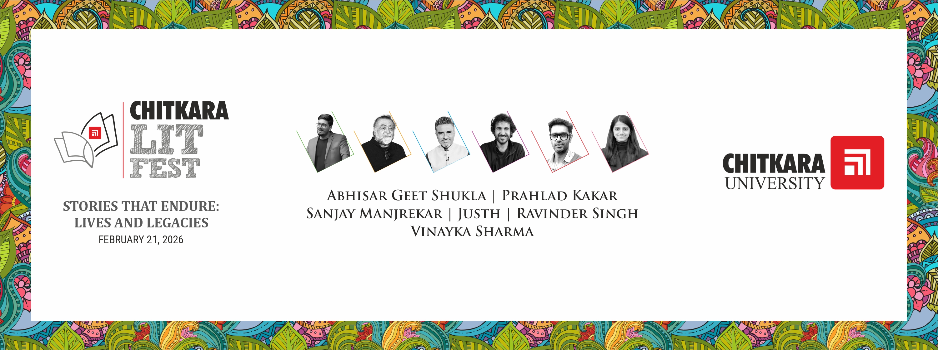 Chitkara Lit Fest Banner