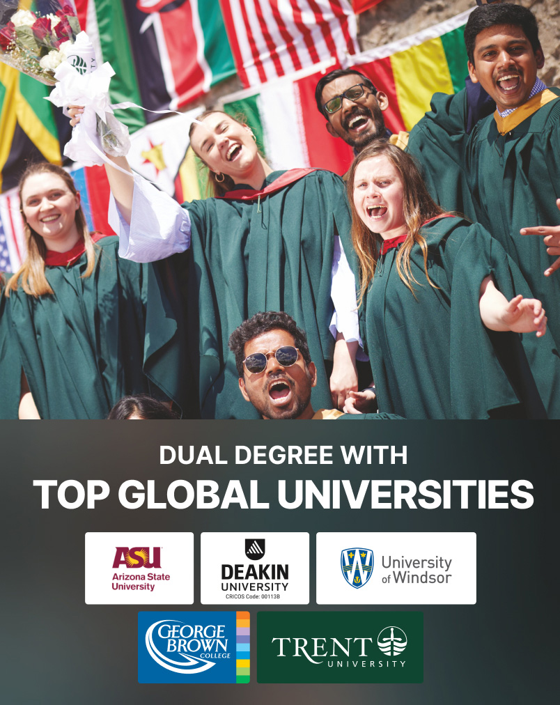 Dual Degree with Top Global Universities - Chitkara University