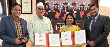 MoU inked with Agri Tourism - Chitkara University