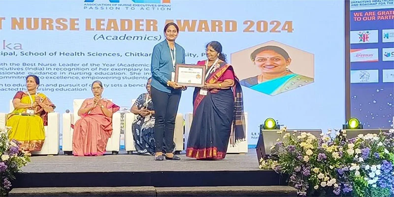Best Nurse Leader Award - Chitkara University