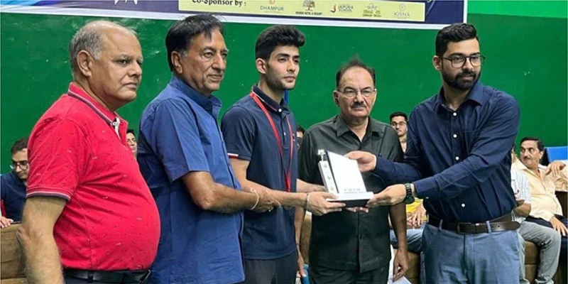Chirag Seth Wins Gold at UP Badminton Meet