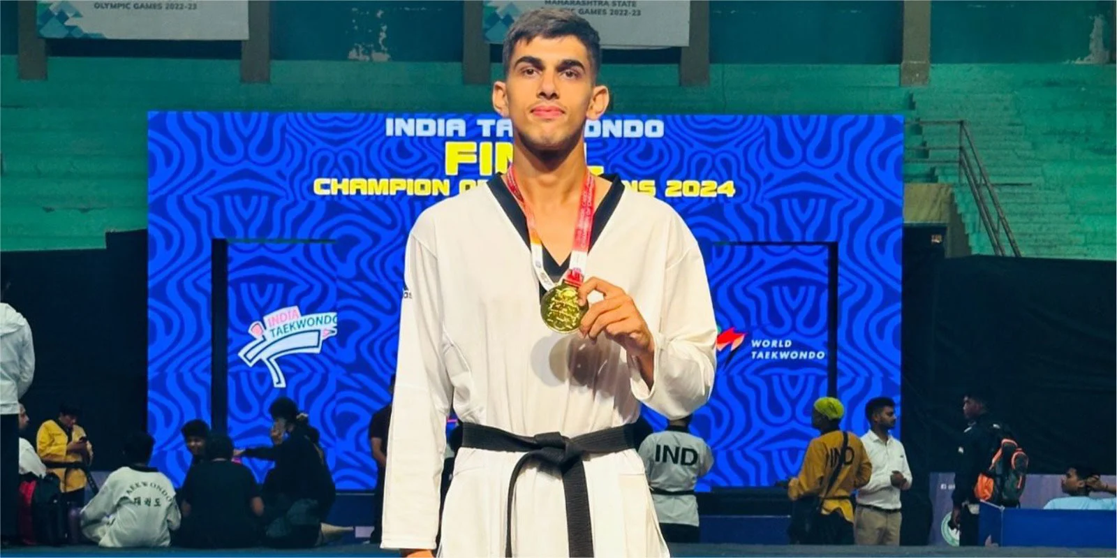 Aryan Hooda Clinches Gold in Taekwondo