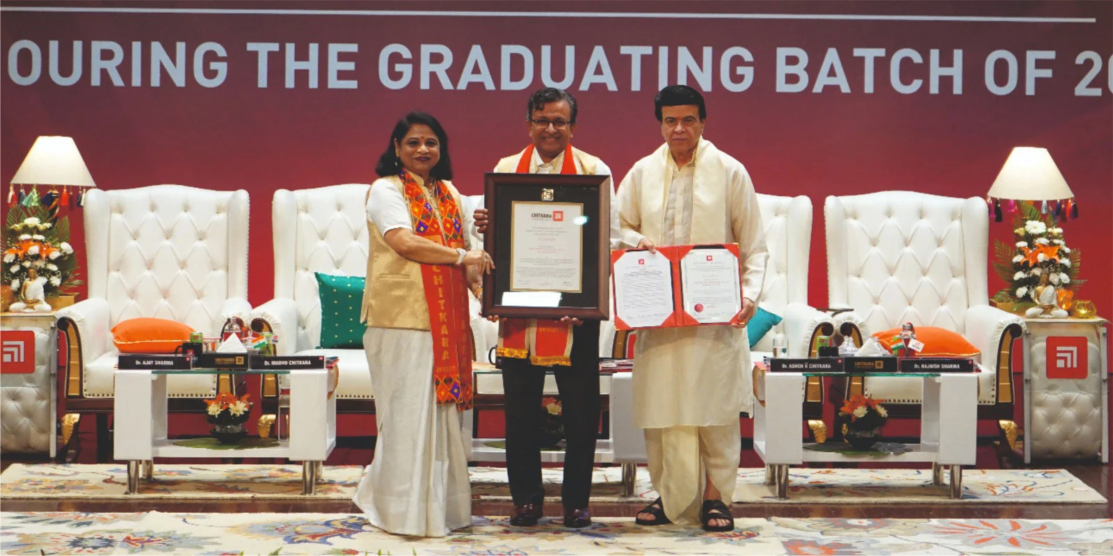 Honorary Doctorate to S V Nathan