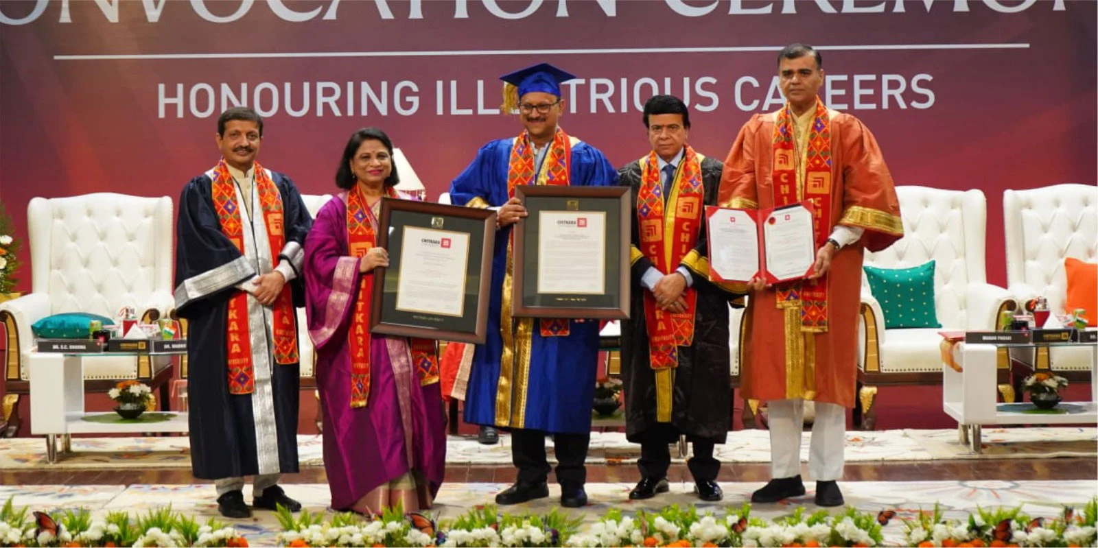 Chitkara University Bestows Honorary Degree on Madan Padaki